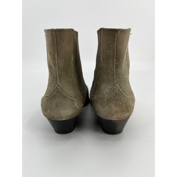 Isabel Marant Tan Ankle Boots - Picture 7 of 10